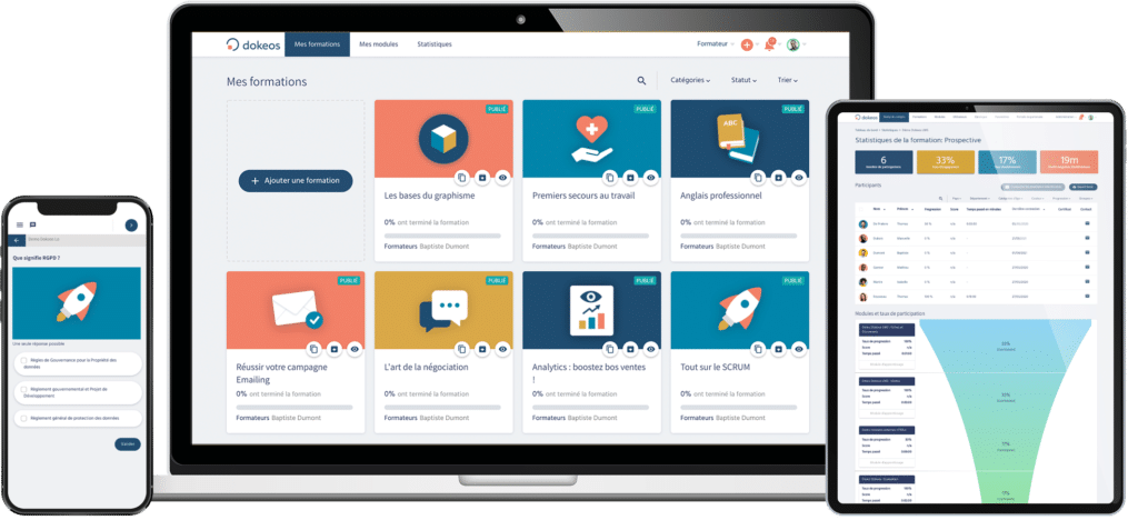 Plateforme Dokeos LMS