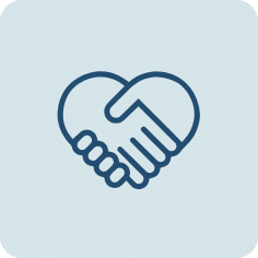 Icon vente relation client
