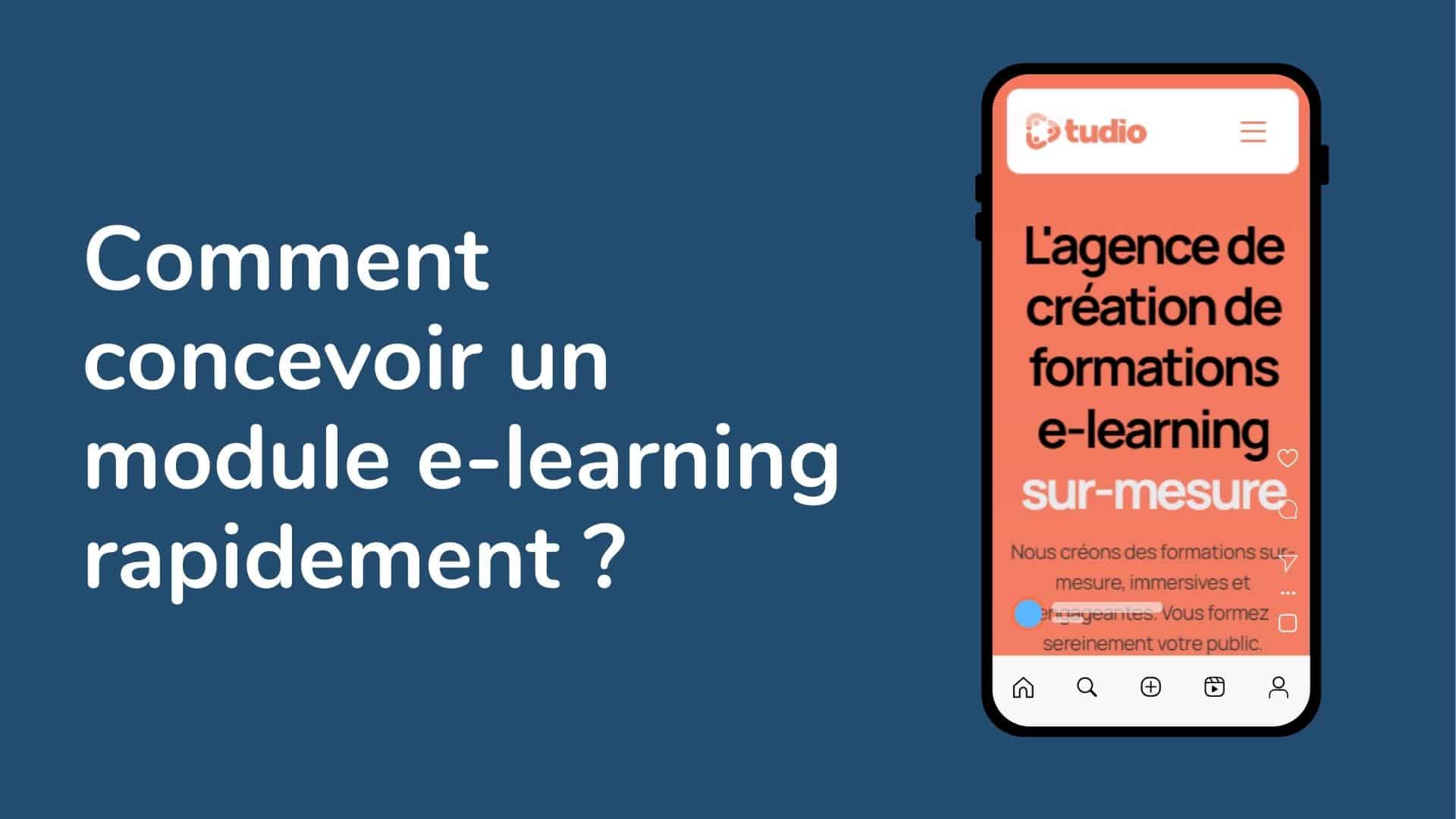 conception elearning