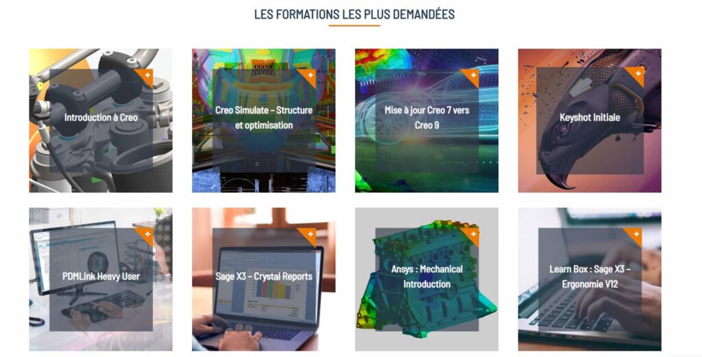 Catalogue elearning 4CAD